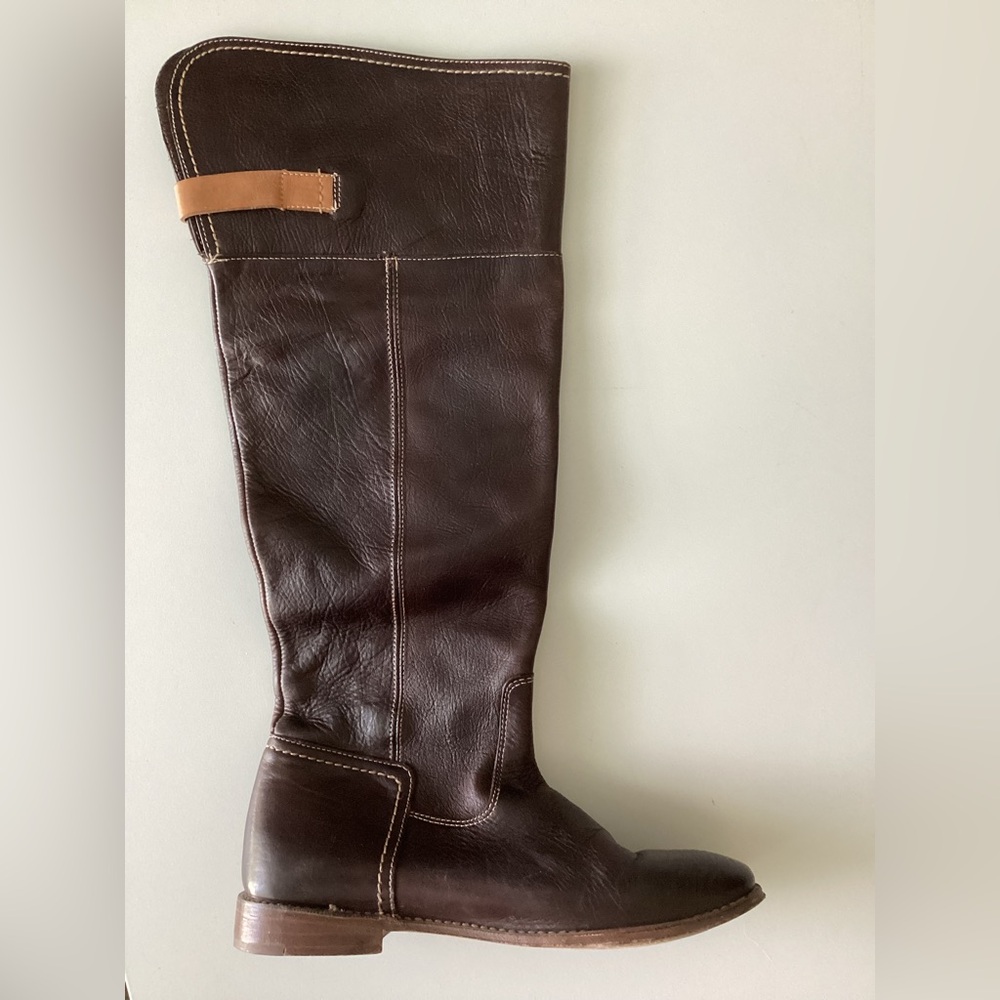 Brown Knee High Frye Boots - Picture 6 of 9